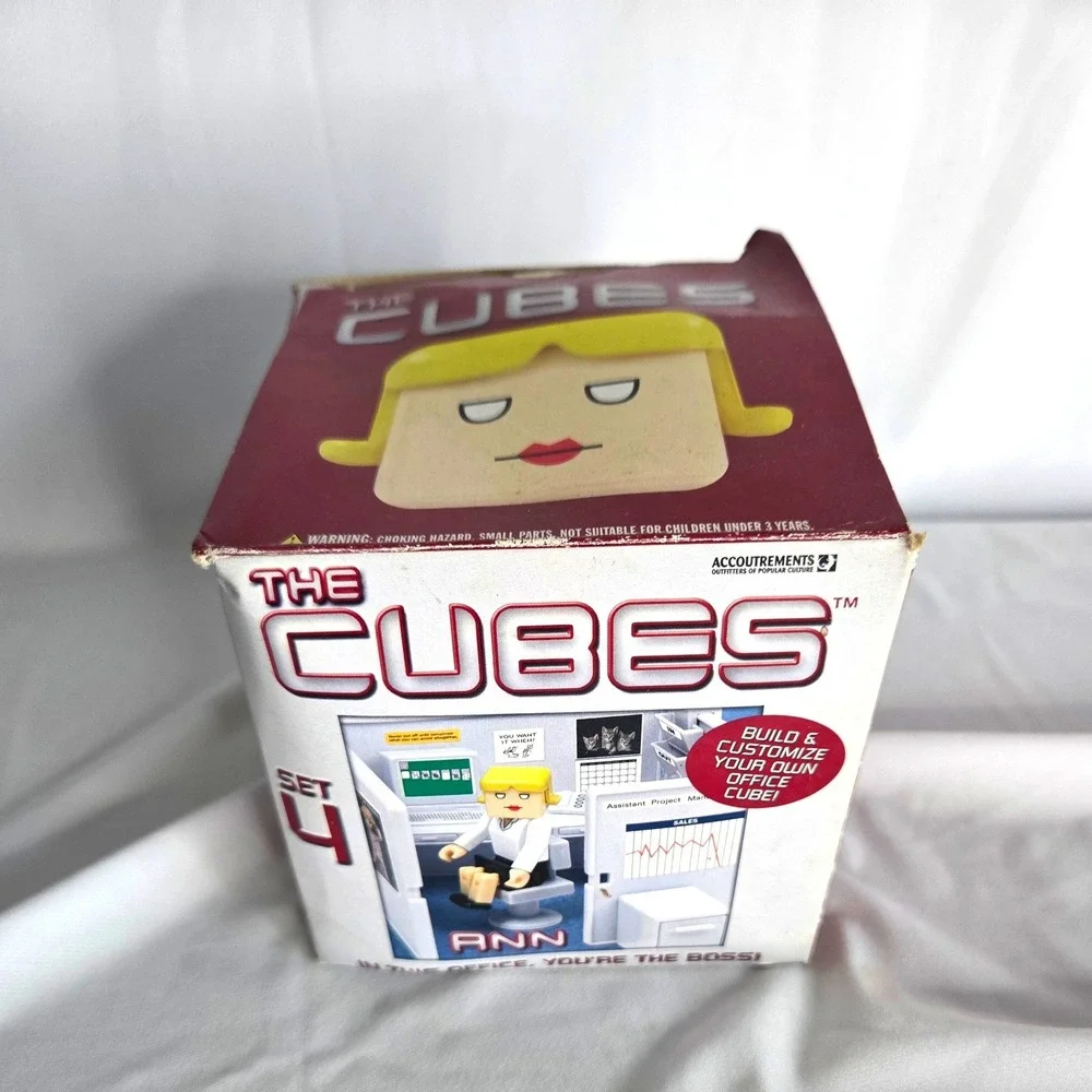 The Cubes Set, Ann Office Worker Action Figure Playset